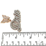 Custom Made Diamond Name Pendant 68280 - Image 6