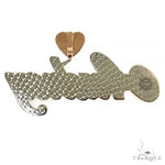 Custom Made Diamond Name Pendant 68335 - Image 4