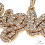 Custom Made Diamond Name Pendant 68362 - Image 3