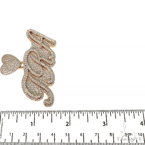 Custom Made Diamond Name Pendant 68534 - Image 6