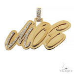 Custom Made Diamond Name Pendant 68755 - Image 1