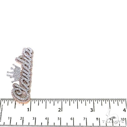 Custom Made Diamond Name Pendant 68817 - Image 5