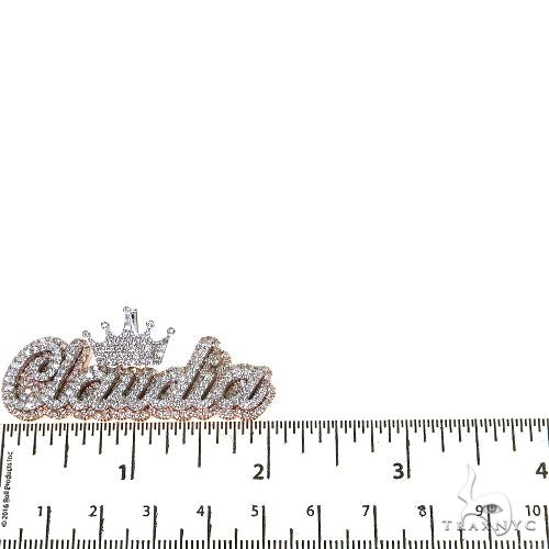 Custom Made Diamond Name Pendant 68817 - Image 6