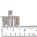 Custom Made Diamond Name Pendant 69454 - Image 5