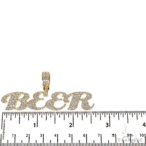 Custom Made Diamond Name Pendant (Lab) 68334 - Image 5