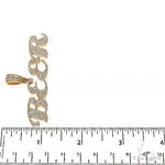 Custom Made Diamond Name Pendant (Lab) 68334 - Image 6