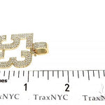 Custom Made Diamond Number Pendant 66254 - Image 6