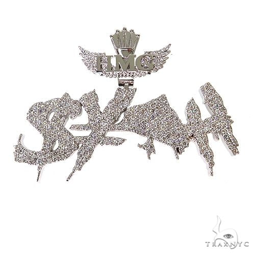 Custom Made Diamond Pendant 67618 - Image 1