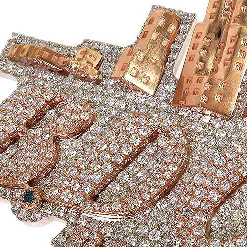 Custom Made Diamond Pendant 68047 - Image 3