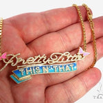 Custom Made Diamond Pendant Necklace 64651 - Image 9