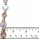 Custom Made Diamond Pendant With Galaxy Opal Chain Set 68008 - Image 8