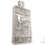 Custom Made Diamond Pie Flippa Pendant 64570 - Image 2