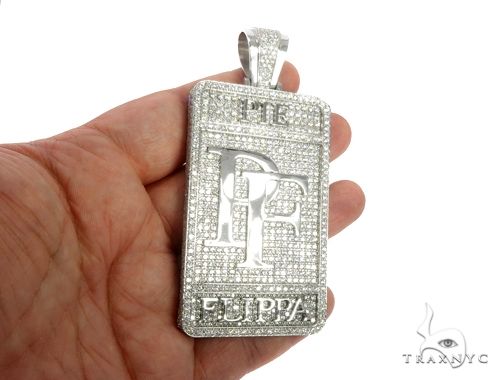 Custom Made Diamond Pie Flippa Pendant 64570 - Image 4