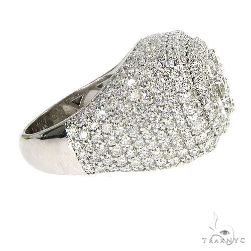 14K Gold Custom Made Diamond Ring, photo 3 of 6