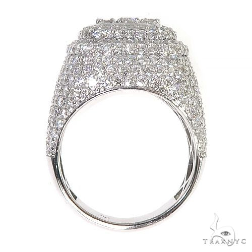 14K Gold Custom Made Diamond Ring, photo 5 of 6