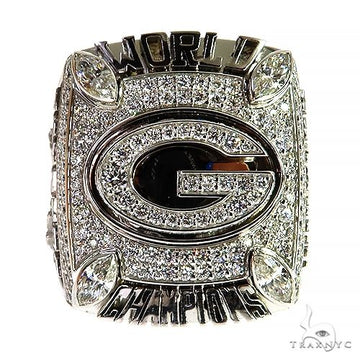 14K Gold Custom Made 3.45 Ctw Diamond Ring