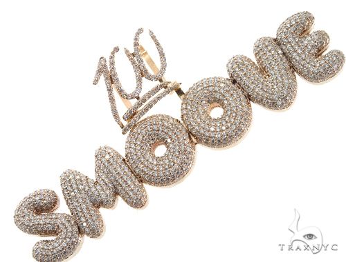 Custom Made Diamond Smoove Pendant 64728 - Image 5