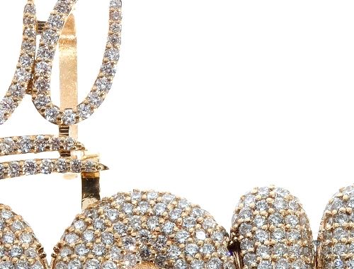 Custom Made Diamond Smoove Pendant 64728 - Image 7