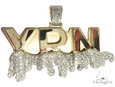 Custom Made Diamond YRN Pendant 63911 - Image 1