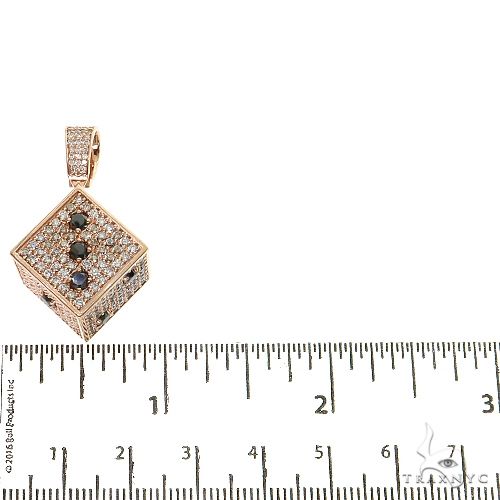 Custom Made Dice Diamond Pendant 68780 - Image 5