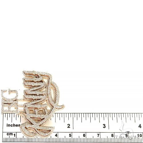 Custom Made Double Layer Name Pendant 66936 - Image 7