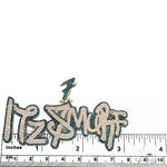 Custom Made Double Layer Name Pendant 66938 - Image 5