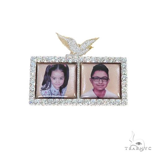 Custom Made Double Photo Pendant 66939 - Image 1