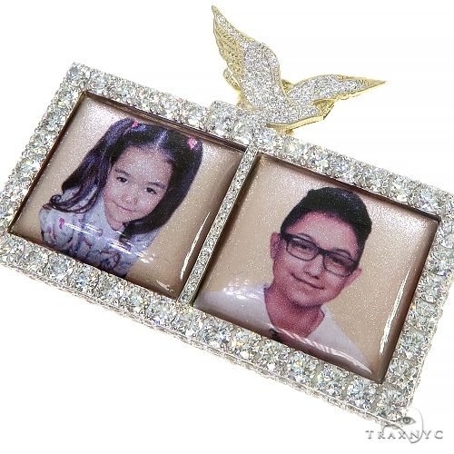 Custom Made Double Photo Pendant 66939 - Image 3