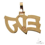 Custom Made 'EDJ' Diamond Pendant 67596 - Image 4