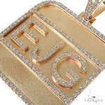 Custom Made EJG Diamond Pendant 68065 - Image 3