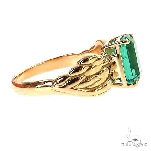 Custom Made Emerald Ring 68858 - Image 3