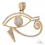 Custom Made Eye Of Horus Diamond Pendant 67452 - Image 2