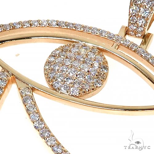Custom Made Eye Of Horus Diamond Pendant 67452 - Image 3
