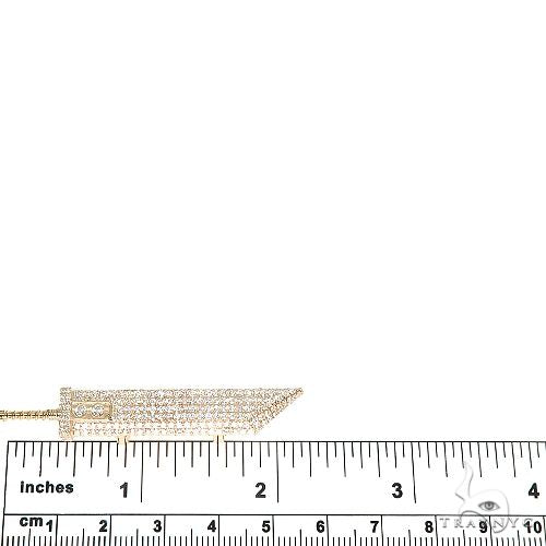 Custom Made Fantasy Cloud Sword Diamond Pendant 67091 - Image 6