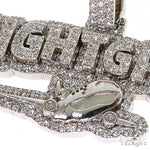 Custom Made Flight Gang Diamond Pendant 68333 - Image 3