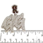 Custom Made 'GG' Diamond Pendant 67523 - Image 6