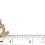 Custom Made 'GL' Diamond Pendant 66341 - Image 6