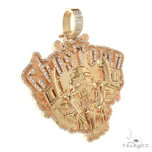 Custom Made Ghost Town Pendant 67238 - Image 2