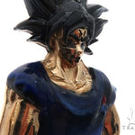 Custom Made Goku Anime Manga Character Solid Gold Pendant 64568 - Image 4
