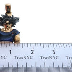 Custom Made Goku Anime Manga Character Solid Gold Pendant 64568 - Image 8