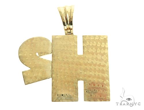 Custom Made H2 Diamond Pendant 65858 - Image 3