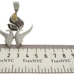 Custom Made Hands on Fire Pendant 63559 - Image 11