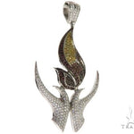 Custom Made Hands on Fire Pendant 63559 - Image 2