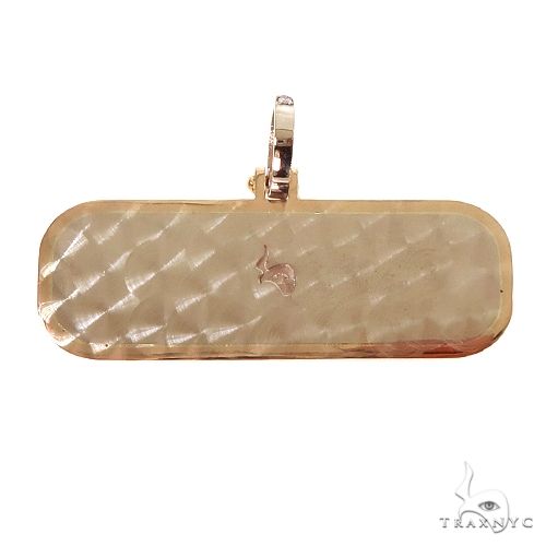 Custom Made 'Hey Cossa' Diamond Pendant 67466 - Image 4