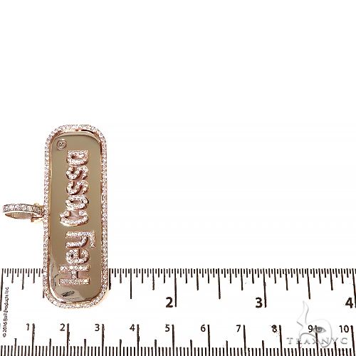 Custom Made 'Hey Cossa' Diamond Pendant 67466 - Image 6