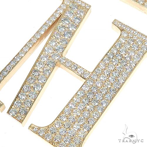 Custom Made Home Health Care Logo Diamond Pendant 67195 - Image 3