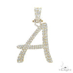 Custom Made Initial 'A' Diamond Pendant 66577 - Image 1