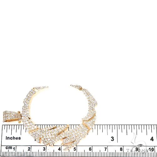 Custom Made Initial 'C' Diamond Pendant 67063 - Image 7