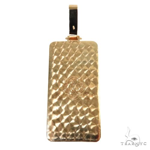 10K Gold Custom Made Initial Diamond Pendant, photo 4 of 6