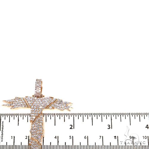 Custom Made Initial 'T' Diamond Pendant 67528 - Image 5